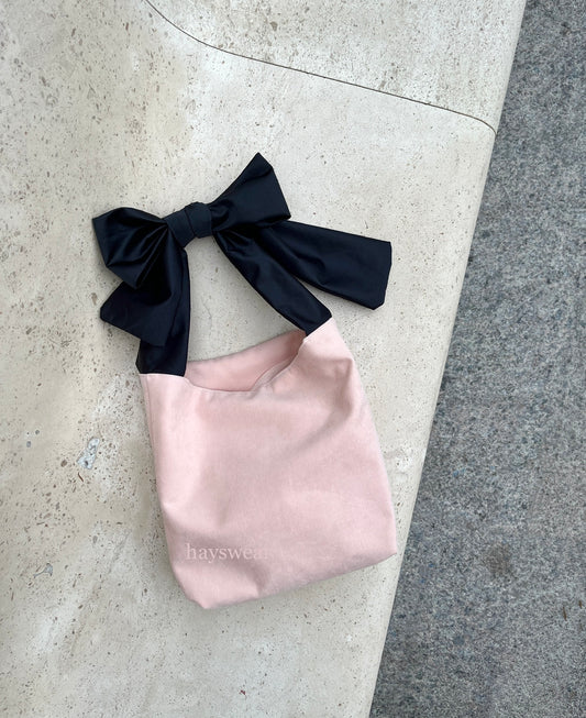 Soft Pink Bow Bag