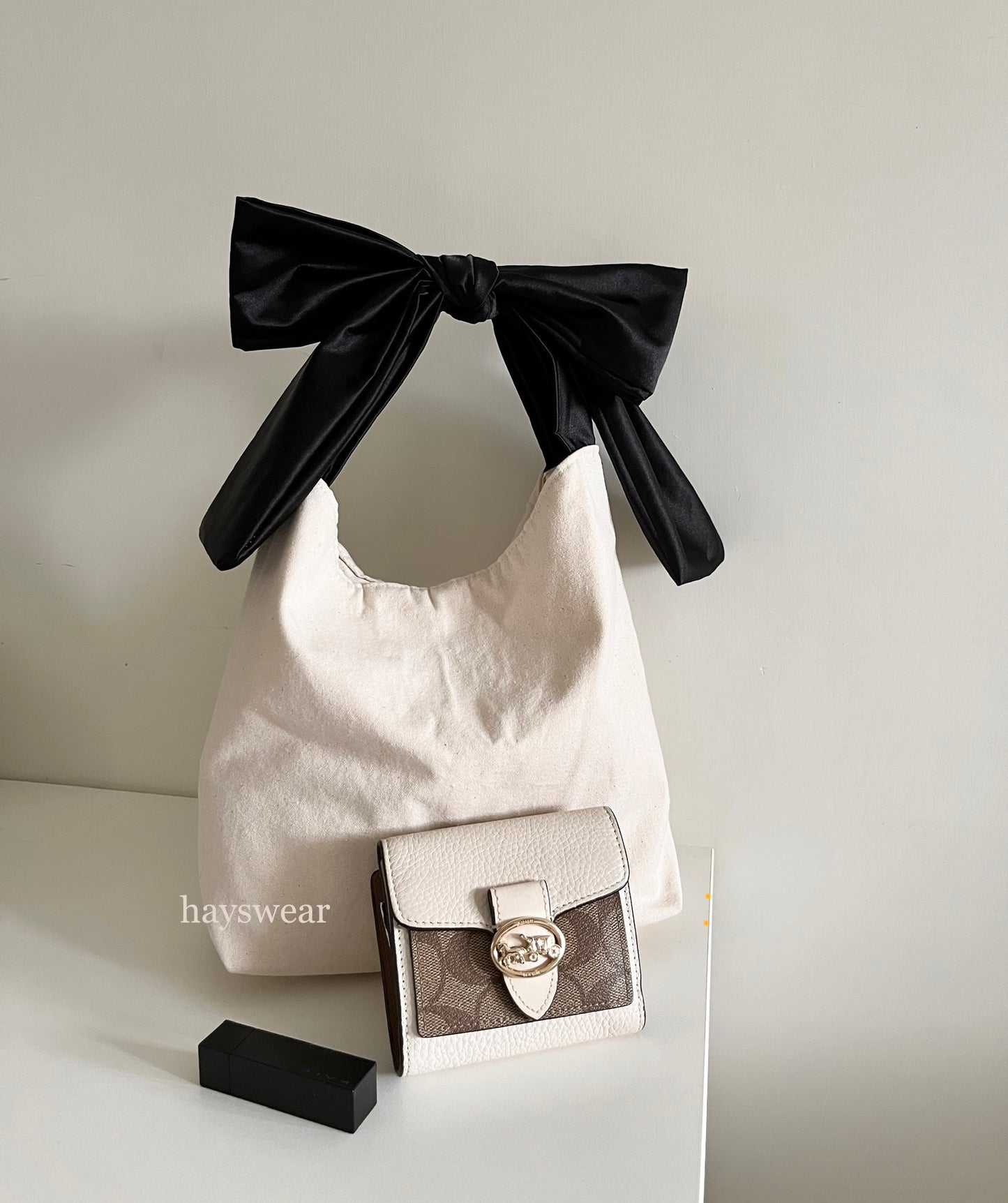 Black Bow Bag