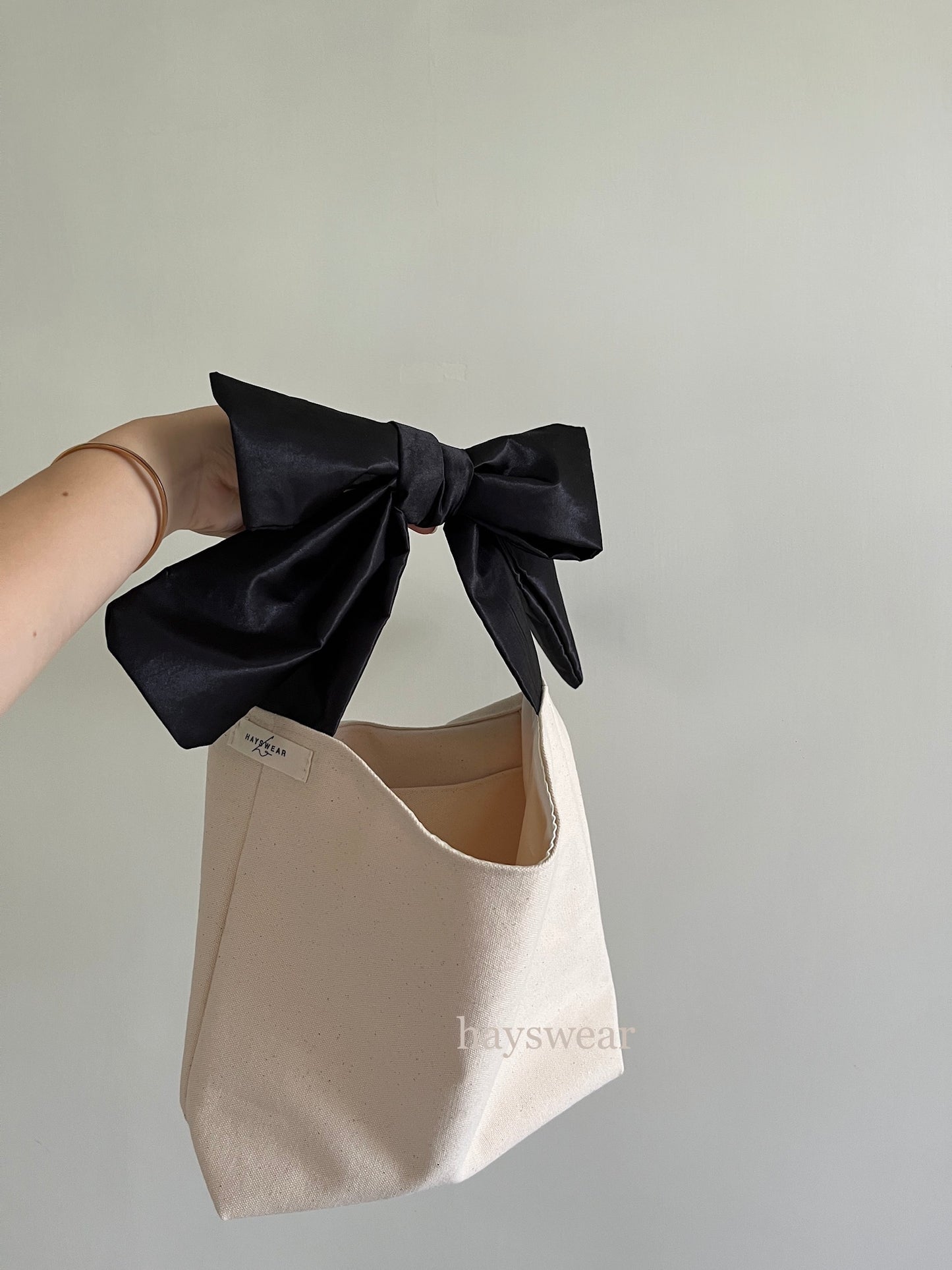 Black Bow Bag